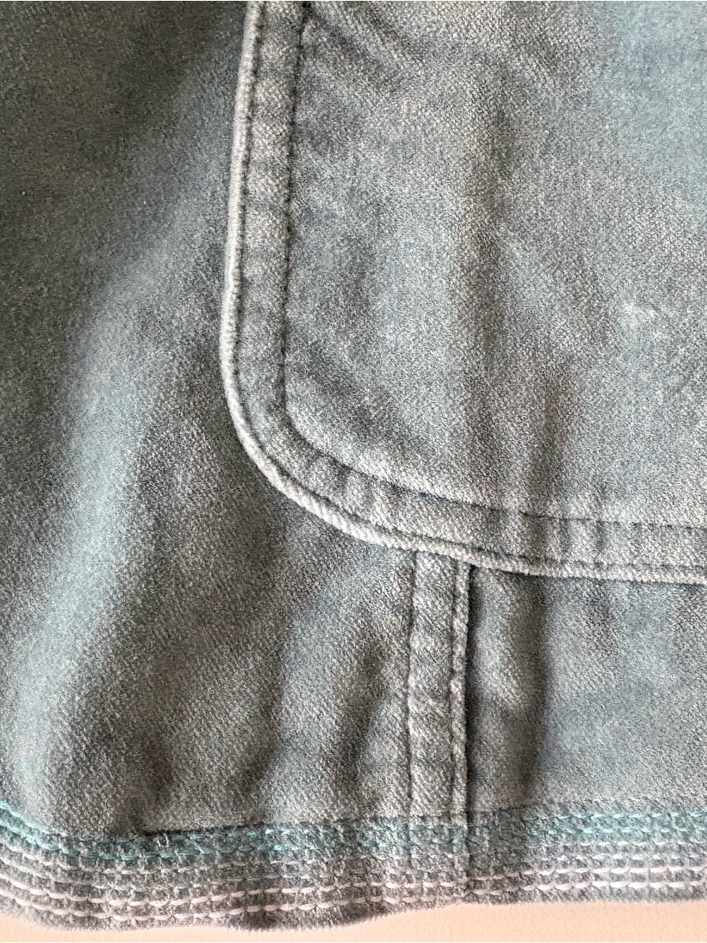 Boden Teal Cotton velvet Women's Blazer Jacket size UK 12 US 8 - Picture 16 of 16